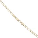 9ct Yellow Gold Figaro Chain 30"
