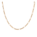 9ct Yellow Gold Figaro Chain 22"
