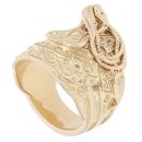 9ct Yellow Gold Saddle Ring