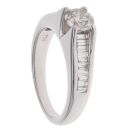 18ct White Gold 0.75ct Diamond Solitaire Ring