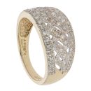 9ct Yellow Gold 0.33ct Diamond Fancy Ring