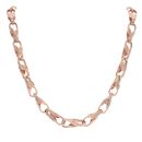 9ct Rose Gold Tulip Chain 20"