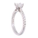 Platinum 0.75ct Diamond Solitaire Ring