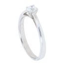 18ct White Gold 0.27ct Diamond Solitaire Ring
