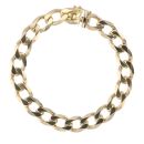 9ct Yellow Gold Curb Bracelet 7.5"
