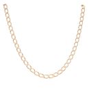 9ct Yellow Gold Curb Chain 18"