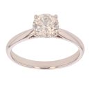 18ct White Gold 1.00ct Diamond Solitaire Ring