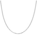 Silver Byzantine Chain 18" By Icesia