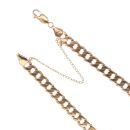 9ct Yellow Gold Curb Bracelet 8.5"