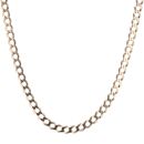 9ct Yellow Gold Curb Chain 22"