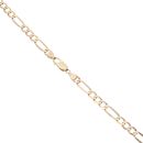 9ct Yellow Gold Figaro Chain 24"