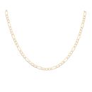9ct Yellow Gold Figaro Chain 16"