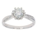 18ct White Gold 0.75ct Diamond Solitaire Ring