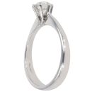 18ct White Gold 0.50ct Brilliant Cut Diamond Solitaire Ring