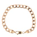 9ct Yellow Gold Curb Bracelet 7"