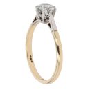 18ct Yellow Gold 0.75ct Brilliant Cut Diamond Solitaire Ring