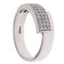18ct White Gold 0.40ct Brilliant Cut Diamond Fancy Ring