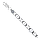 Silver Anchor Bracelet 8" By Icesia