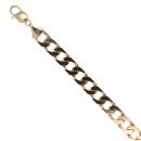 9ct Yellow Gold Curb Bracelet 9"