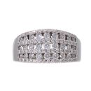 18ct White Gold Fancy 0.85ct Diamond Ring