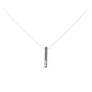 Sterling Silver Personalised Bar Necklace