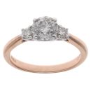 18ct Rose Gold 1.05c Brilliant Cut Soliataire Ring