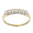 18ct Yellow Gold 0.25ct Diamond Eternity Ring