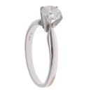 18ct White Gold 0.90ct Brilliant Cut Diamond Solitaire Ring