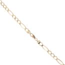 9ct Yellow Gold Figaro Chain 18"