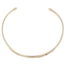 9ct Yellow Gold Celtic Heart Torque Bangle