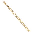 9ct Yellow Gold Curb Bracelet 8.5"