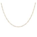 9ct Yellow Gold Figaro Chain 18"
