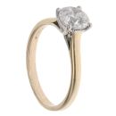 9ct Yellow Gold 1.00ct Brilliant Cut Diamond Solitaire Ring