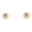 9ct Yellow Gold 6mm Ball Stud Earrings