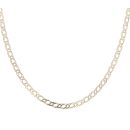 9ct Yellow Gold Double Curb Chain 18"