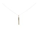 9ct Yellow Gold Personalised Bar Necklace