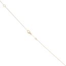 18ct Yellow Gold Sapphire And 0.05ct Diamond Suzanne Kalan Pendant And Chain 18"