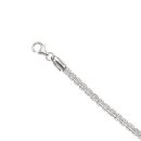 Silver Fancy Duo Bracelet 7.5" By Icesia