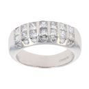 18ct White Gold 1.00ct Diamond Fancy Ring