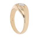 18ct Yellow Gold 0.50ct Diamond Signet Ring