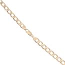 9ct Yellow Gold Curb Chain 22"