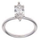 18ct White Gold 1.00ct Diamond Solitaire Ring
