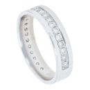 9ct White Gold 0.50ct Diamond Eternity Ring