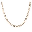 9ct Yellow Gold Curb Chain 18"