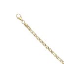 14ct Yellow Gold Twist Bracelet 8.5"