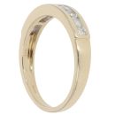 9ct Yellow Gold 0.40ct Brilliant Cut Diamond Half Eternity Ring