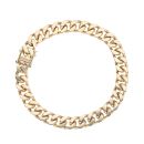 9ct Yellow Gold Curb Bracelet 8"