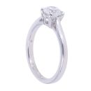 Platinum 0.75ct Diamond Brilliant Cut Diamond Solitaire Ring