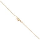 18ct Yellow Gold 0.70ct Diamond and Ruby Cluster Pendant and Chain 18"