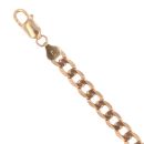 9ct Yellow Gold Curb Bracelet 8"